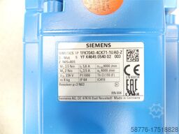 Siemens 1FK7043-4CK71-1UA0 - Z Synchronmotor SN YFK4645054002003 - ! -