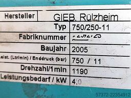 Gieb/Kaeser/Atlas Copco 750/250-11 / BP0630-150 / MB