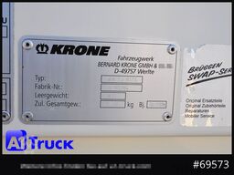 KRONE Wechselbrücke BDF 7,45 Koffer,  Textil 2750mm innen, 20 x vorhanden