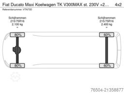 Fiat Ducato Maxi Koelwagen TK V300MAX st. 230V +20C/...