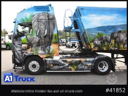 VOLVO FH 500 XL, Hydraulik Navi, Leder, Standklima Airbrush, Show Truck