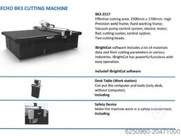 Iecho BK3 2517 digital cutting system