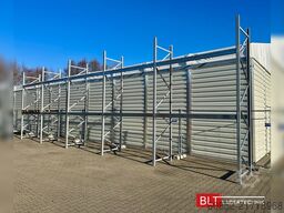 100 lfm. Palettenregale für Außenbereich H: 4,5m , 3000 kg Fachlast , FVZ