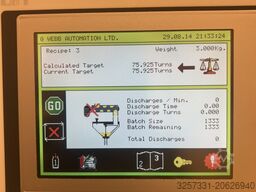G Webb Automation Standing Auger filler