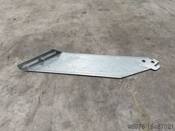 Halter f. Rückwandgitter Diagonallänge: ca. 405 mm