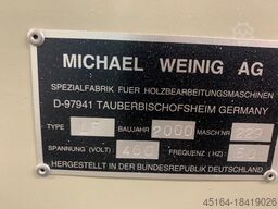 Weinig Unicontrol 10