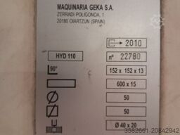 GEKA Wykrawarka hydrauliczna 