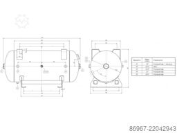 CORMAK LUFT 400 3,0kW 230V + butla 150L