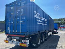 Krone sd 3 axle container semi