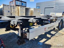 Krone sd 3 axle container semi