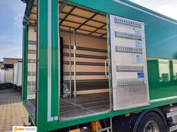 MERCEDES-BENZ 1824 L ACTROS Koffer 7,35 m mit Tür + LBW 2t