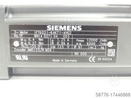 Siemens 1FT6021-6AK71-4HG2 SN:YFWN14037104003 - ! -