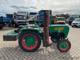 HOLDER B 12 mit Mähwerk/ Staubox/ AHK