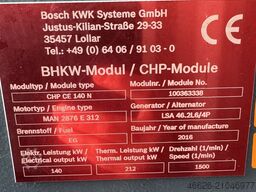 Bosch KWK Systeme GmbH CHP CE 140 N