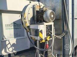 Stationary extraction system bag filter 3200m3/h 4kw