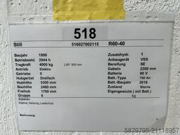 STILL R60-40 | 4000kg | 5300mm | 2944h