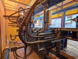 Hundegger K2i 450 Blockhausaggregat