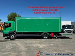 Mercedes-Benz Atego 1524 Koffer 6.60m Seitentür LBW 2.000 Kg.
