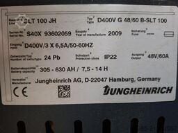Jungheinrich Ladegerät D400V G 48/60 B-SLT 100 Baureihe SLT 100