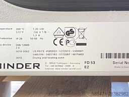 BINDER GmbH FD 53