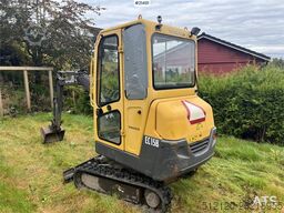 Volvo EC15B xtv excavator w/ trench bucket and hydraulic