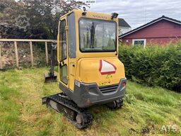 Volvo EC15B xtv excavator w/ trench bucket and hydraulic