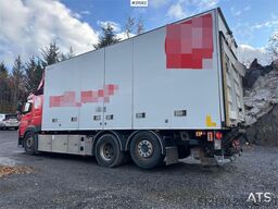 Volvo FM 500 6x2 box truck w/ full side opening and lift