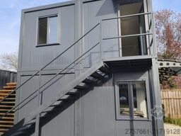 Bürocontainer / Wohncontainer / Baucontainer Modell MODULHAUS 57,6 m²