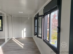 Bürocontainer / Wohncontainer / Baucontainer Modell MODULHAUS 57,6 m²