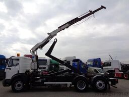 Mercedes-Benz SK 2433 Semi-Auto + PTO + Serie 14 Crane + 3 pe...