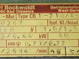 Bockwoldt** CB1-71N/4-2DPF