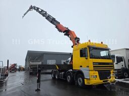 DAF 95XF / 8X4 / 35m Kran Palfinger PK90002 / WINCH