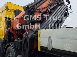 DAF 95XF / 8X4 / 35m Kran Palfinger PK90002 / WINCH