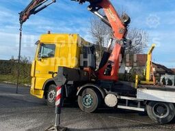 DAF 95XF / 8X4 / 35m Palfinger Kran PK 90002 / Winch