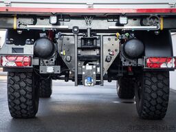 Unimog Kranimog Unimog 5023 mit HMF 1620 und Seilwinde
