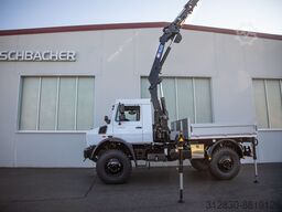 Unimog Kranimog Unimog 5023 mit HMF 1620 und Seilwinde