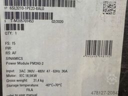 Siemens Frequenzumrichter 18,5kw