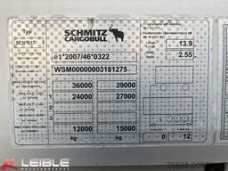 SCHMITZ CARGOBULL SCS24/L*Liftachse*RSAB*Zertifikat Code XL*