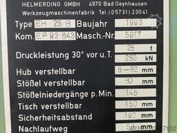 HELMERDING EH 25 B