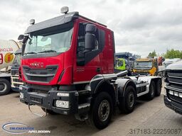 Iveco Trakker 500 Retarder, Bladgeveerd, 8x4