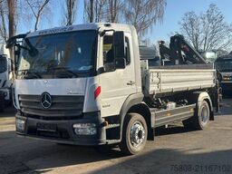 MERCEDES-BENZ Atego 1224 Kipper Kran Hiab XS 077 AHK Klima