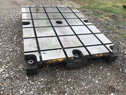 Taques acier rainurée - Steel Plates 2210 x 1500 x 260 mm