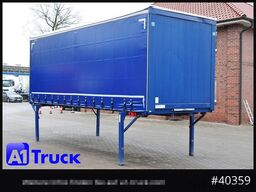 KRONE Wechselbrücke 7,45, Code XL, Bordwand, neue Plane