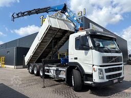 Volvo FM 12.380 + HMF 2220 K5 + 8X4 STEERING +TIPPER ...