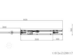 VIOLI Drawing bench VMTRI253S