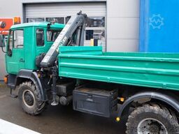MAN Dreiseitenkipper MAN 7731 mit Kran