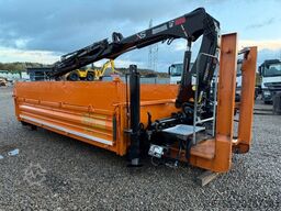  Abrollcontainer mit Hiab Kran 077 B- 3