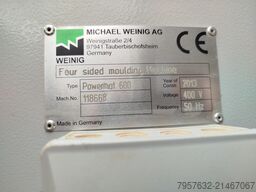 WEINIG Powermat 600 Powerlock, Rondamat 960