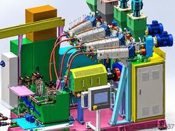 R&B Plastics Machinery 5 Extruder System