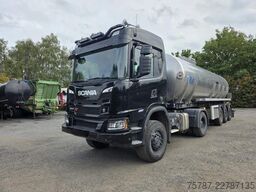 SCANIA G 460 XT 4x4 Unfall, 2 Kreishydraulik,Retarder